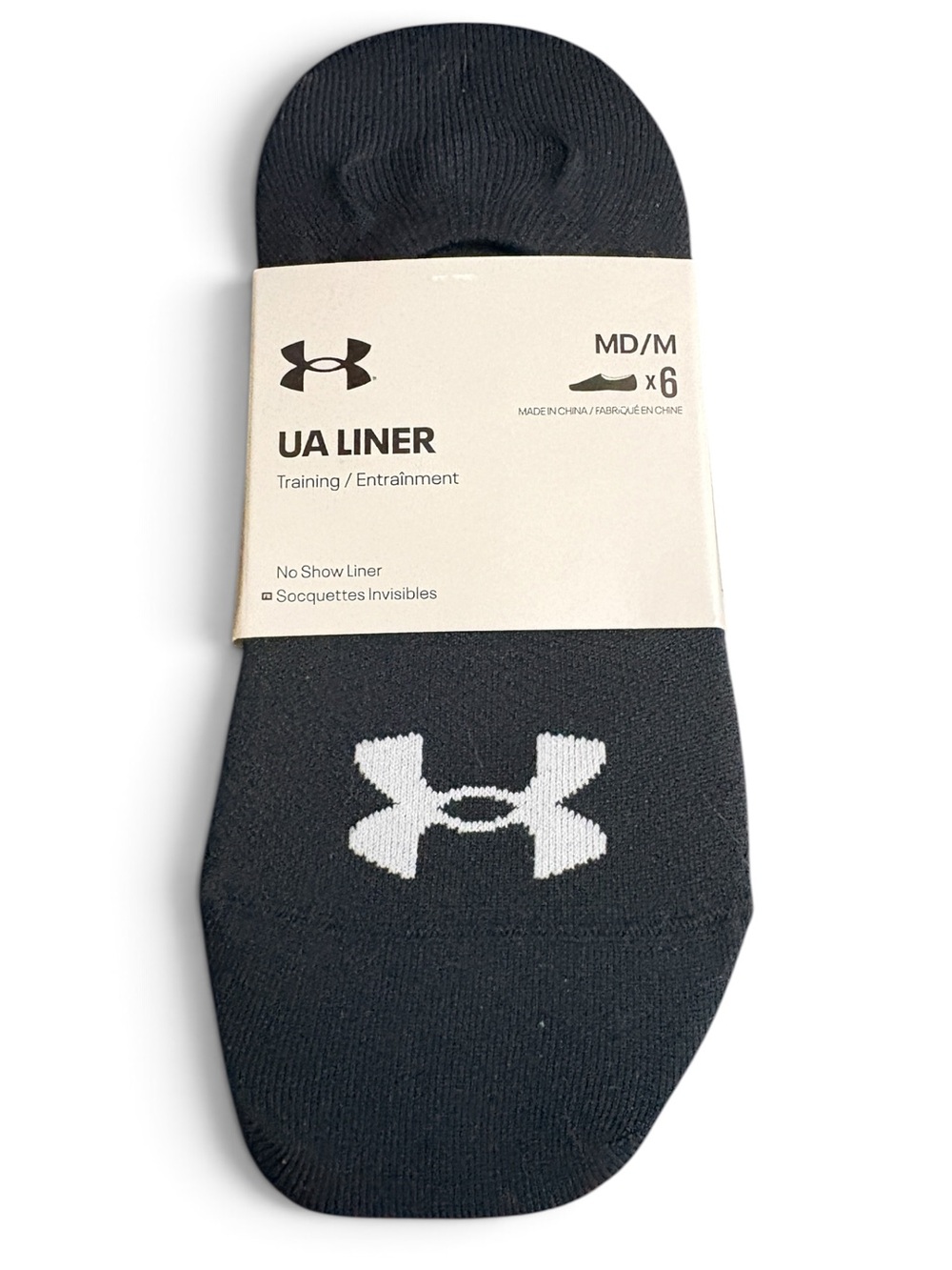 Under Armour UA Liner No-Show Socks - 6 pairs
